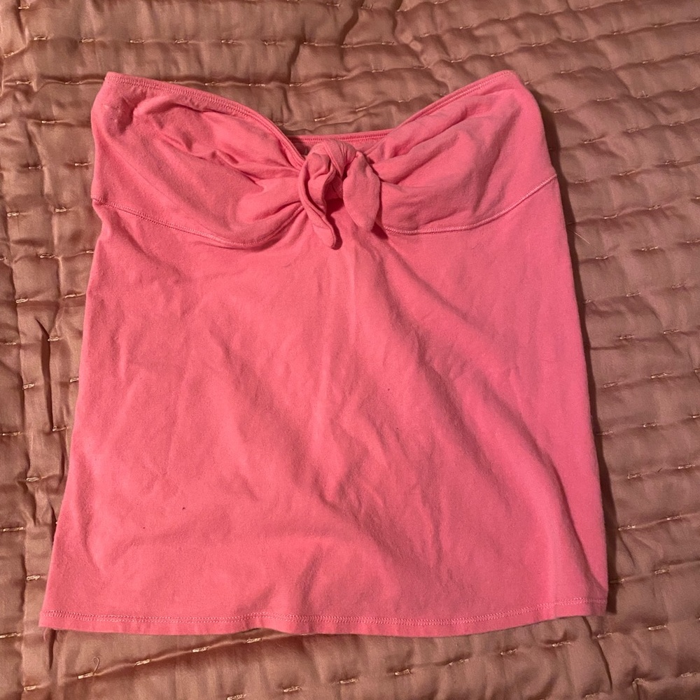 Pink aerie tube top size medium